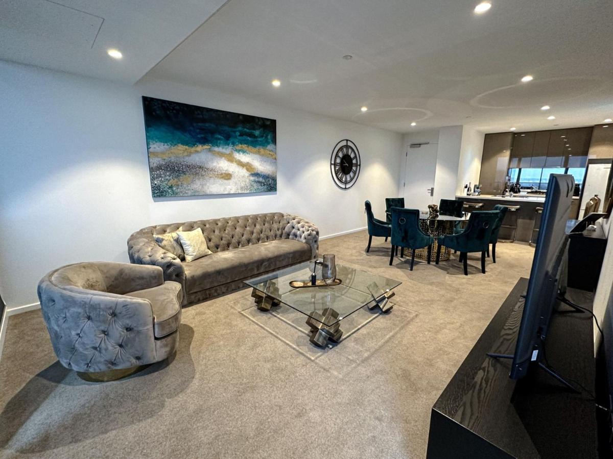 Deluxe 3 Bedroom Apartment In Southbank Мелбърн Екстериор снимка