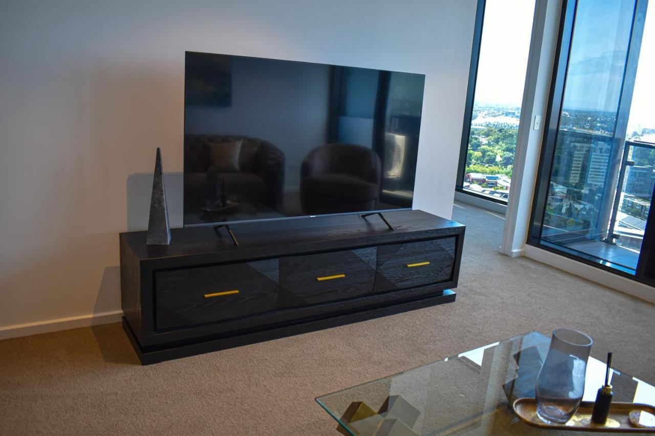 Deluxe 3 Bedroom Apartment In Southbank Мелбърн Екстериор снимка