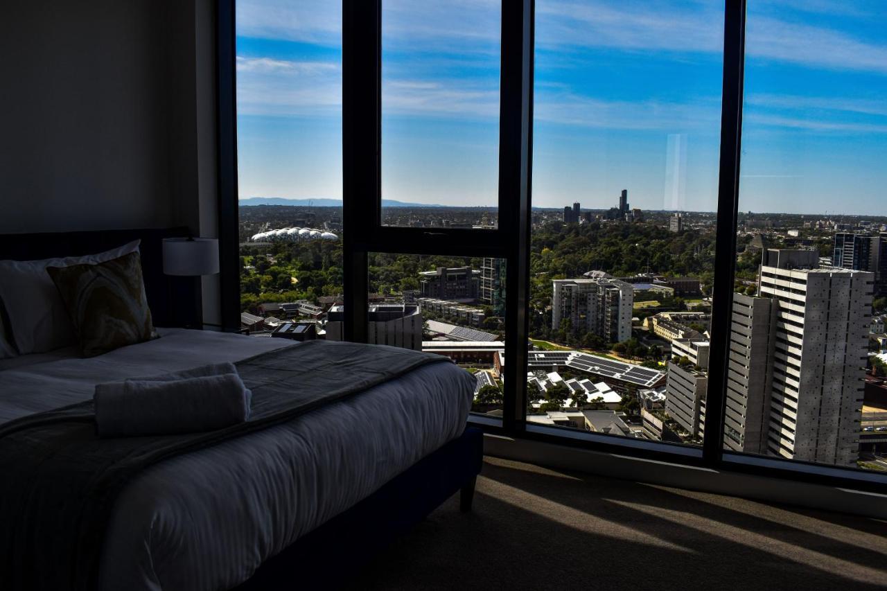 Deluxe 3 Bedroom Apartment In Southbank Мелбърн Екстериор снимка